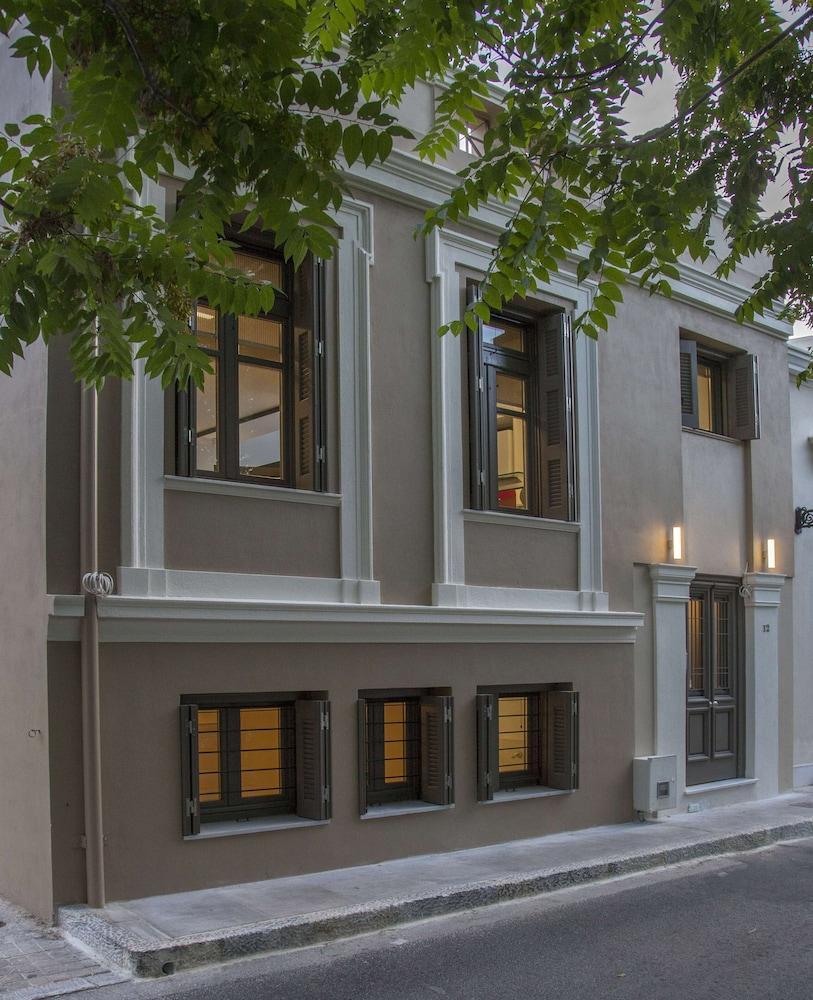 Vila Tripodon Plaka In The Shade Of Acropolis By Ghh Atény Exteriér fotografie